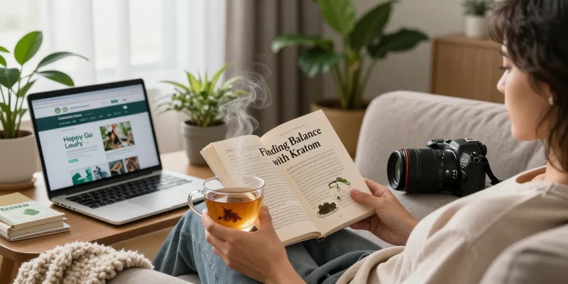 Discover how Happy Go Leafy Kratom promotes clarity and focus in a soothing wellness environment.