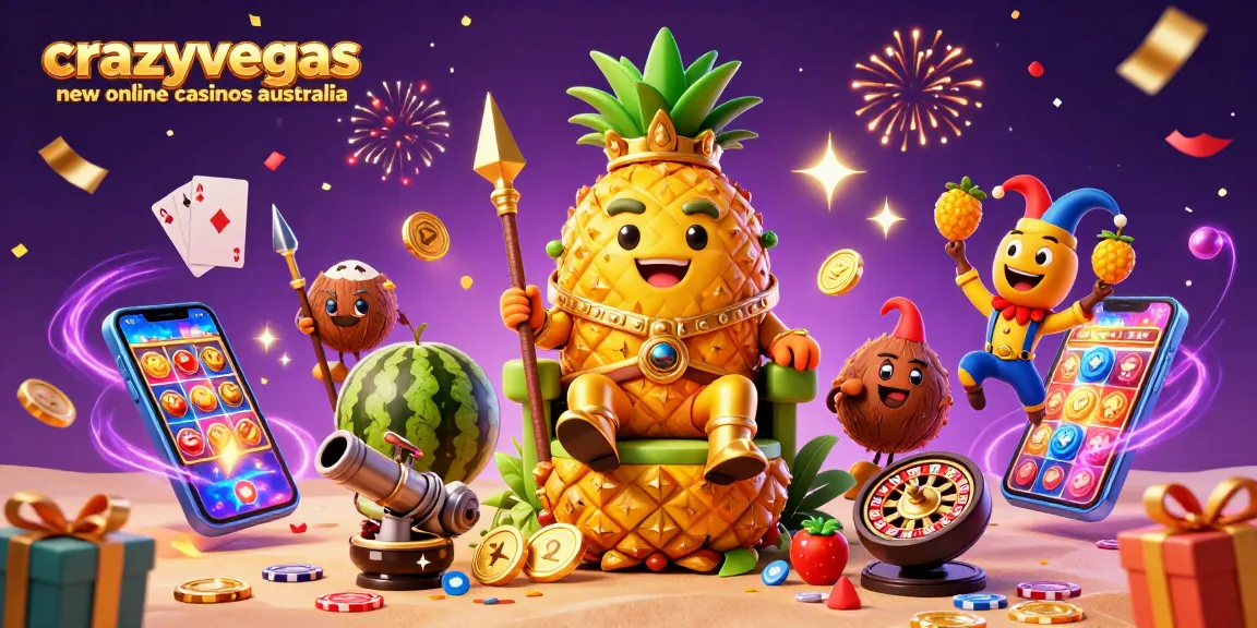 Spin, win, and explore exciting features at crazyvegas new online casinos australia with vibrant casino visuals.